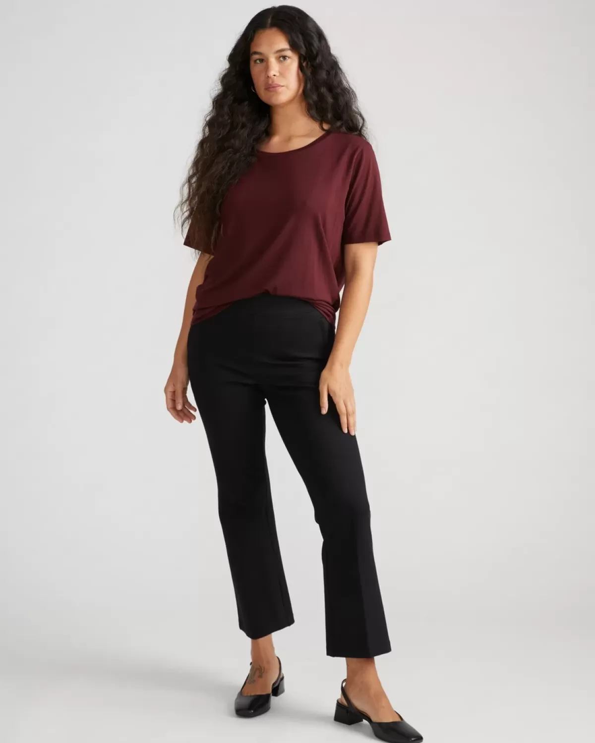 Amaya Ponte Kick Flare Pants>Universal Standard Clearance