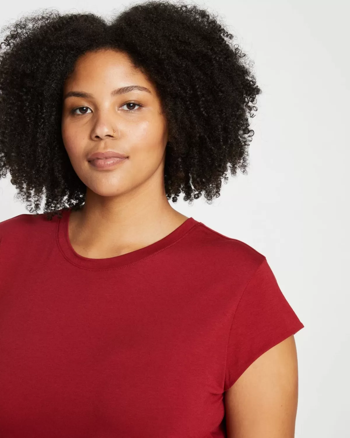 Ashley Cap Sleeve Tee>Universal Standard Outlet