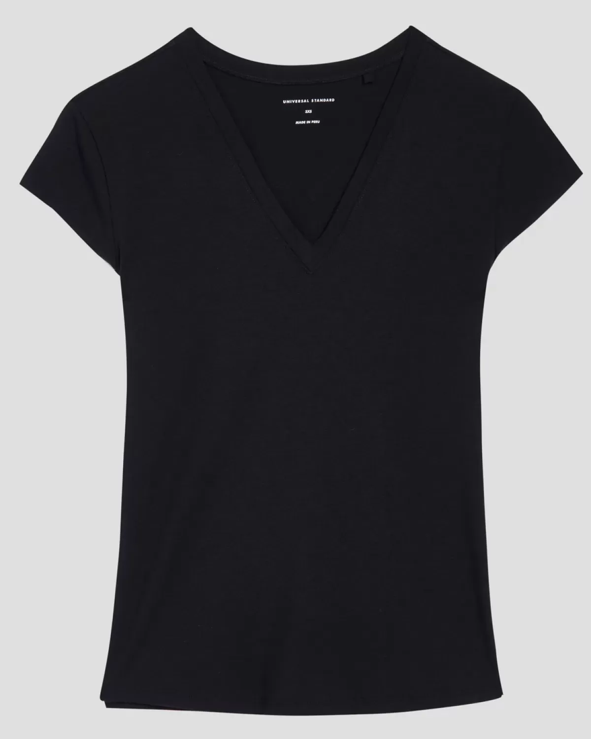 Ashley V Neck Cap Sleeve Tee>Universal Standard Flash Sale