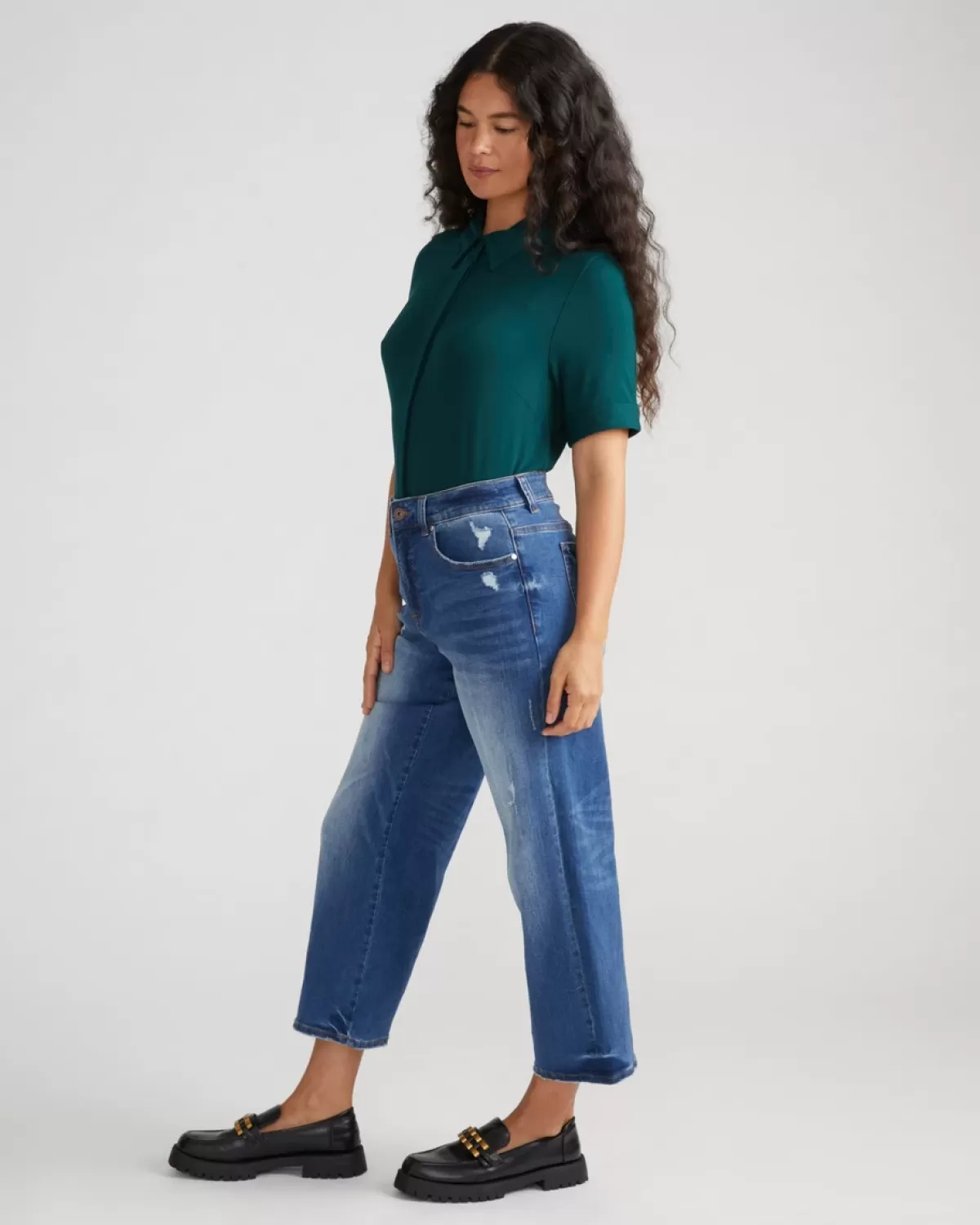 Bae Boyfriend Crop Jeans>Universal Standard Sale