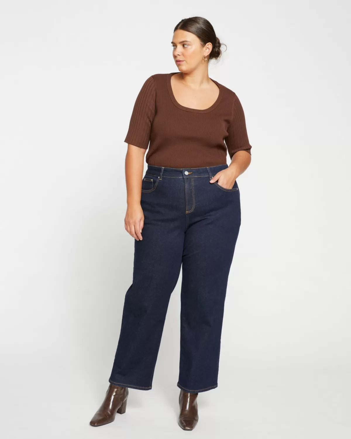 Bae Boyfriend Straight Leg Jeans>Universal Standard Discount