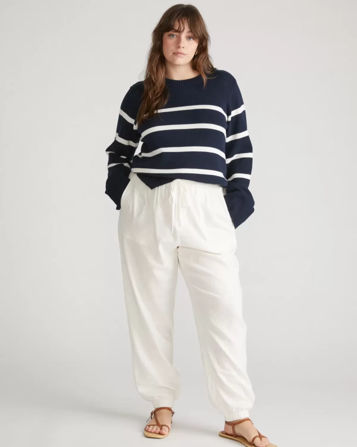 Bardot Wide Sleeve Cotton Sweater>Universal Standard Cheap