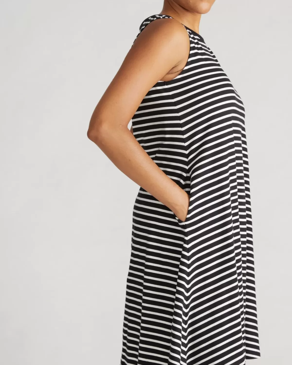 Bay Breton Stripe Sleeveless Dress>Universal Standard Best Sale
