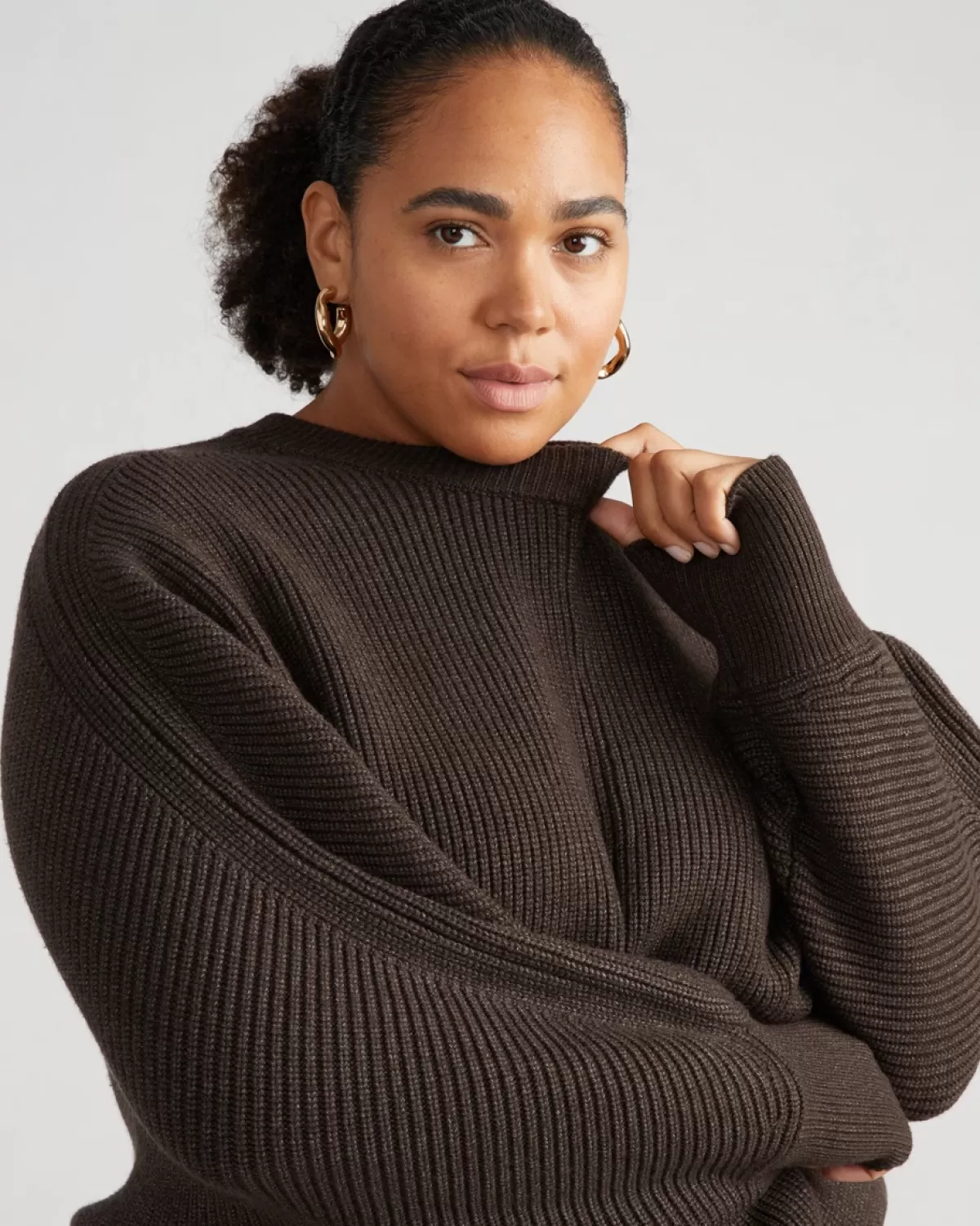 Better-Than-Wool Dolman Sweater>Universal Standard Outlet