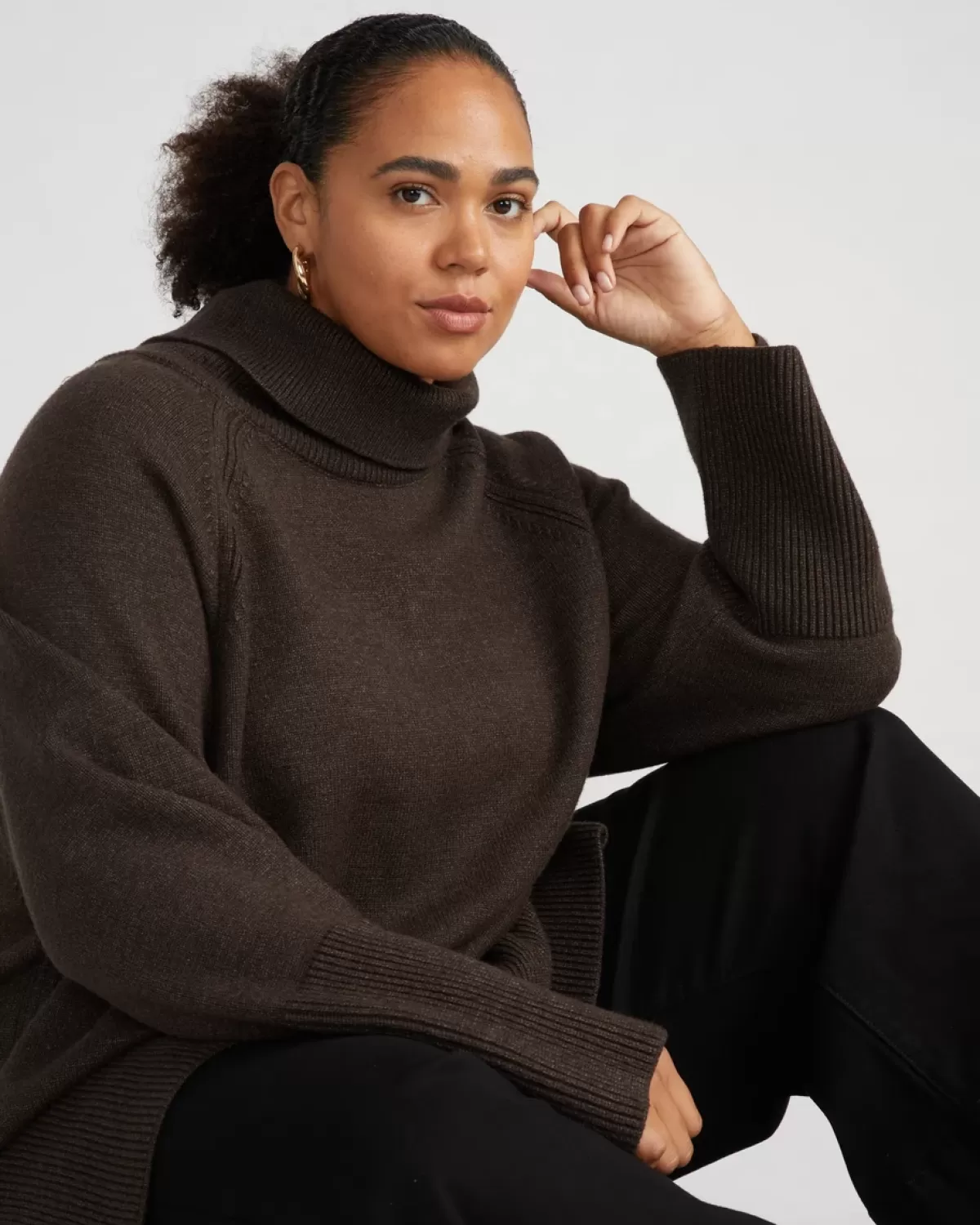 Better-Than-Wool Oversize Turtleneck Sweater>Universal Standard Sale