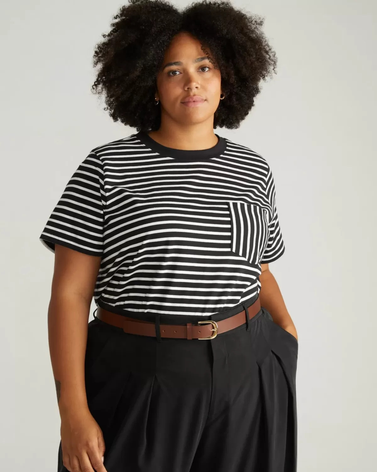 Breton Stripe Garcon Tee>Universal Standard Cheap