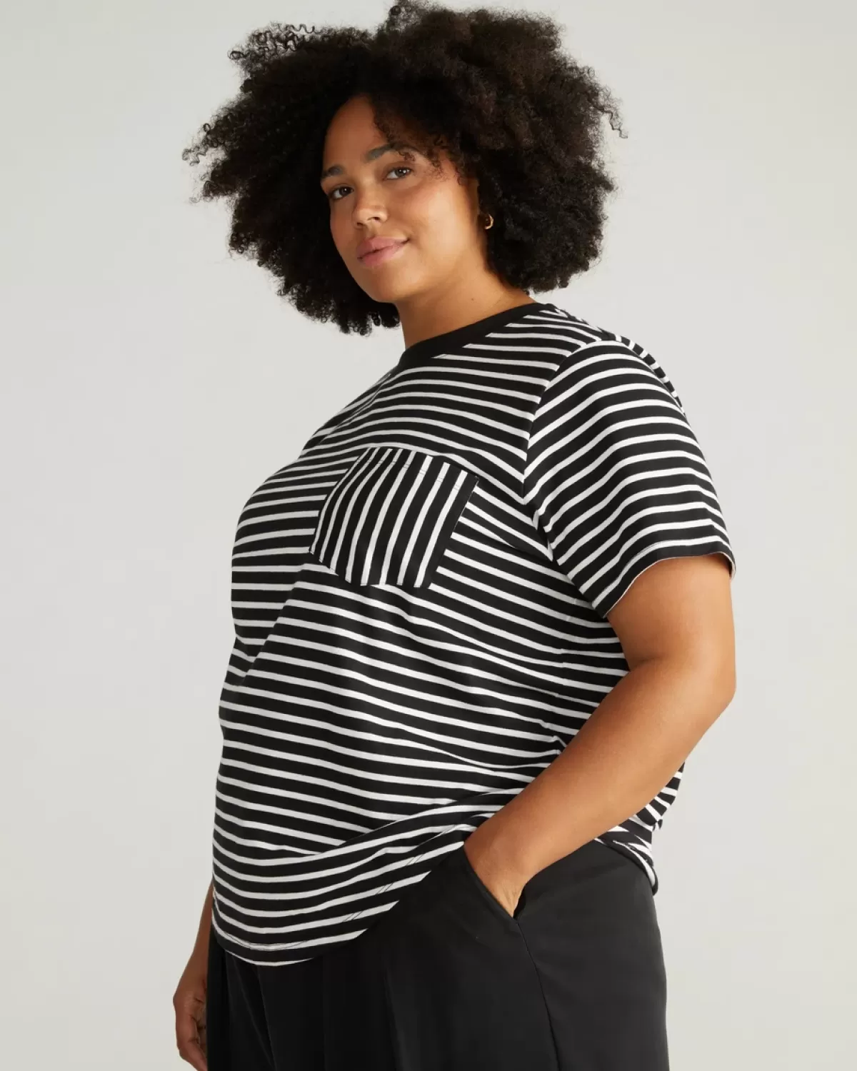 Breton Stripe Garcon Tee>Universal Standard Cheap