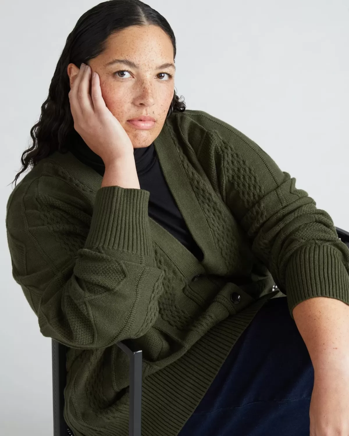 Cable Knit Cardigan>Universal Standard Cheap