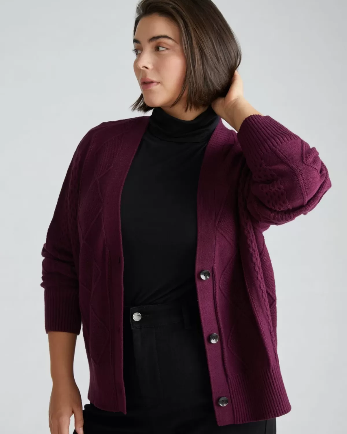 Cable Knit Cardigan>Universal Standard Best