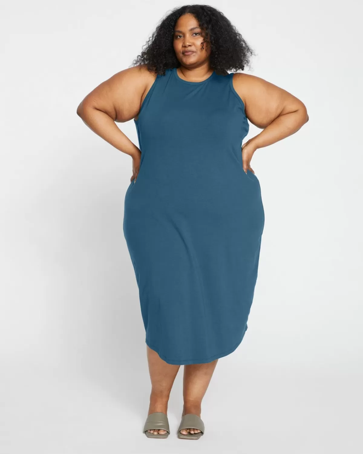 Cai High Neck Tank Dress>Universal Standard Flash Sale