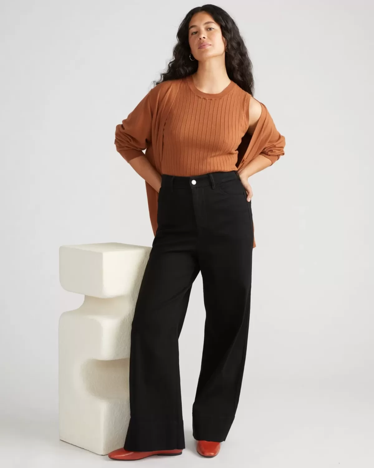 Carrie High Rise Wide Leg Jeans>Universal Standard Fashion