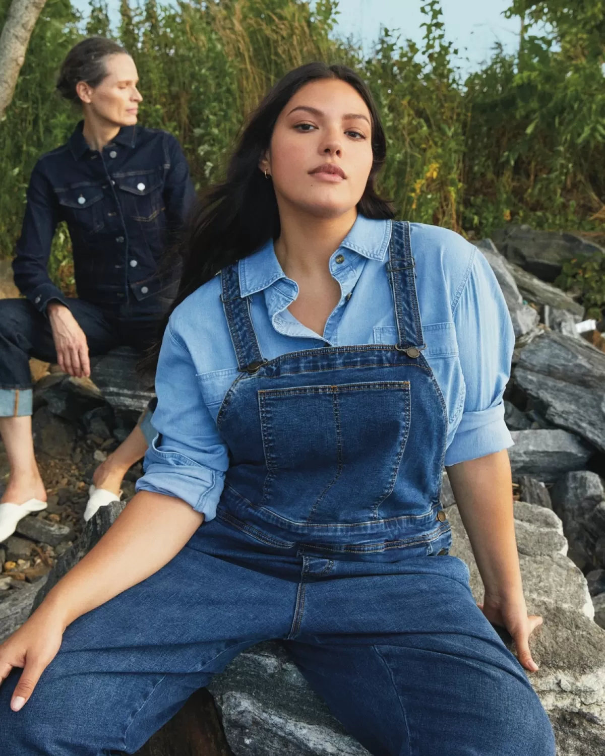 Casey Classic Denim Overalls>Universal Standard Best
