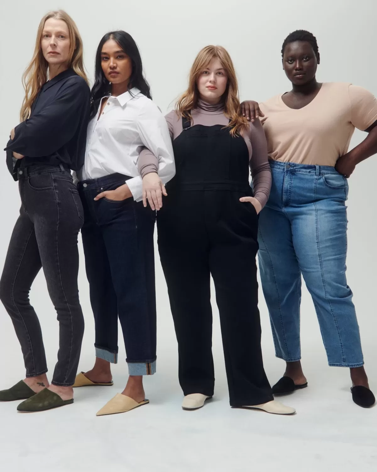 Casey Classic Denim Overalls>Universal Standard Fashion