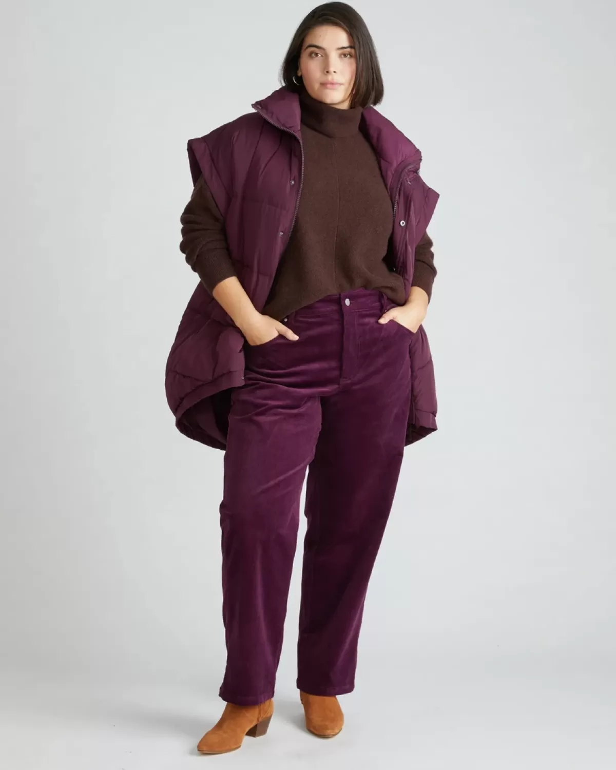Cassidy High Rise Straight Corduroy Pants>Universal Standard Best Sale