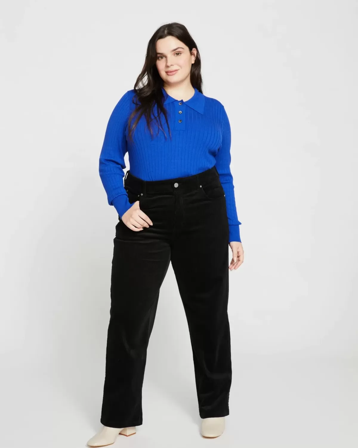 Cassidy High Rise Straight Corduroy Pants>Universal Standard Best Sale