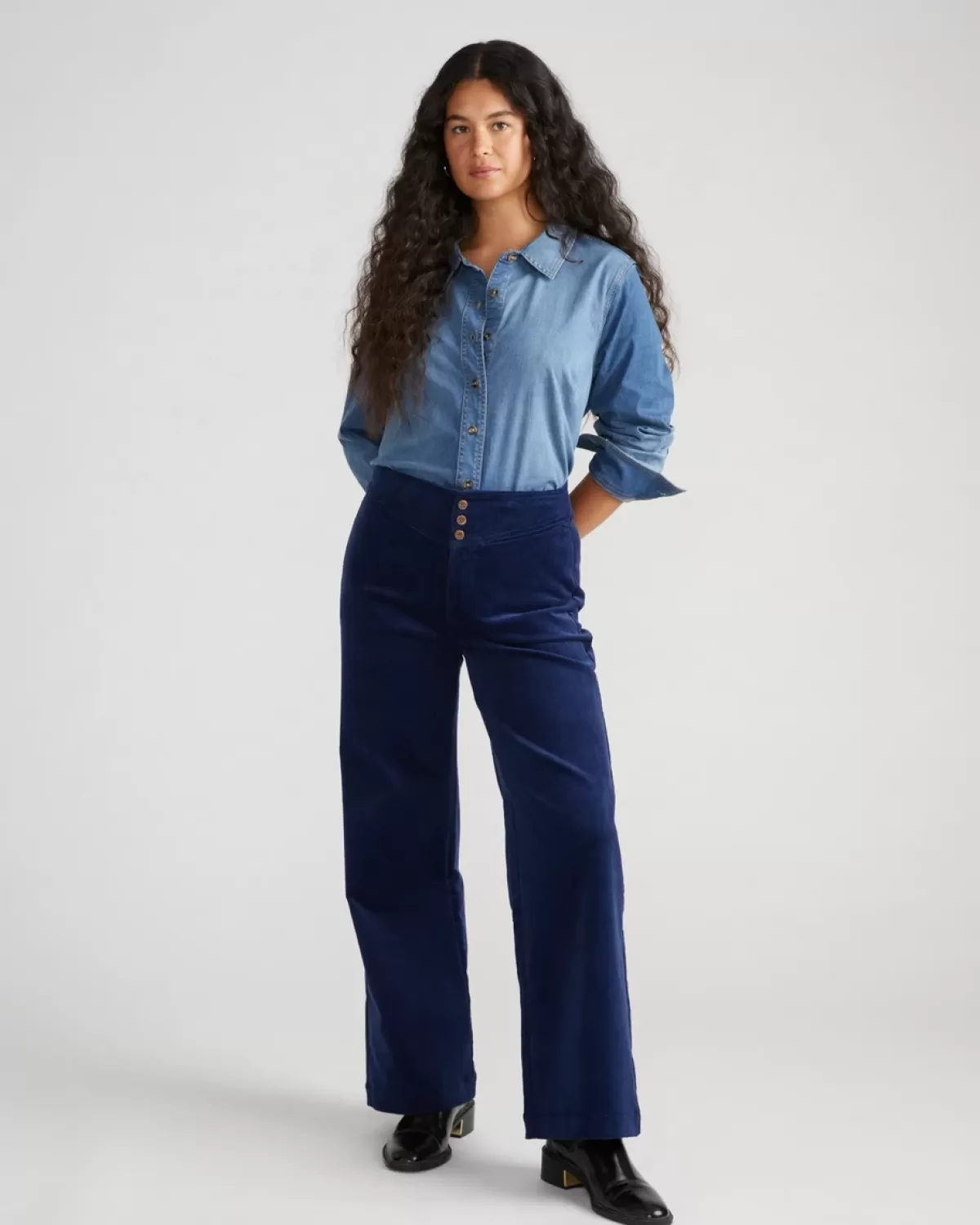 Charlie High Rise Sailor Cords>Universal Standard Hot