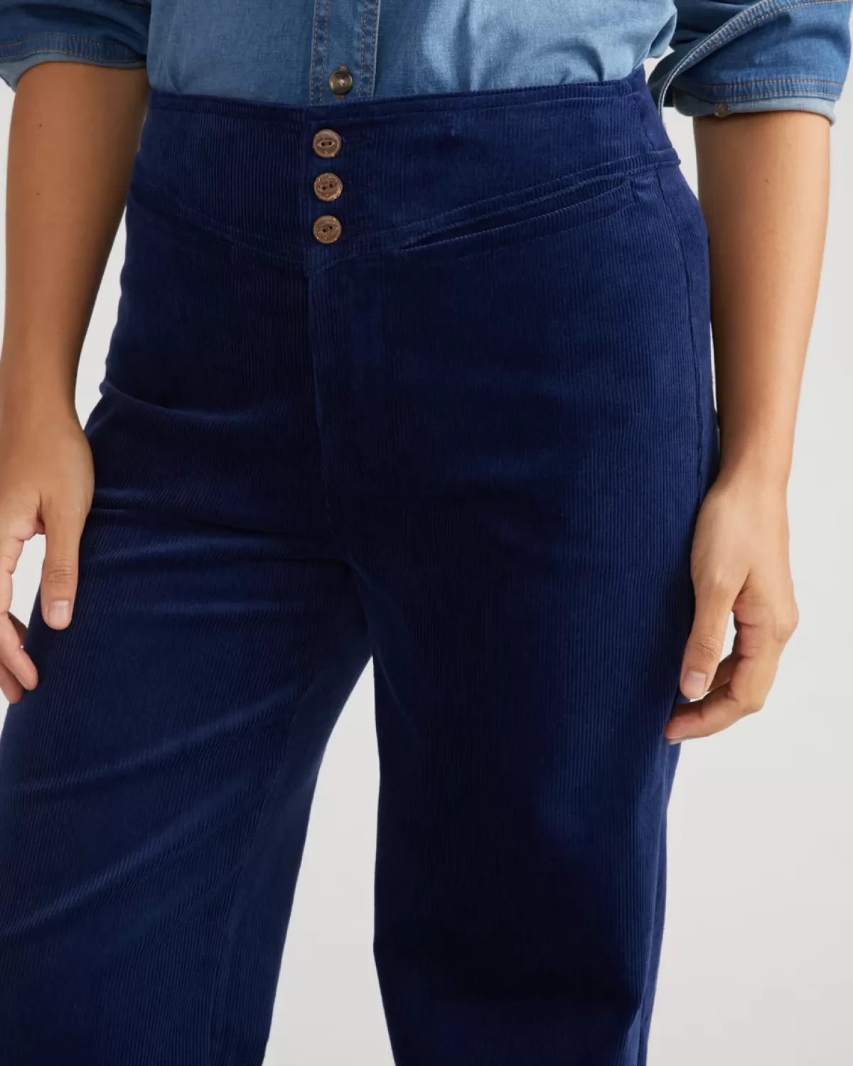 Charlie High Rise Sailor Cords>Universal Standard Hot