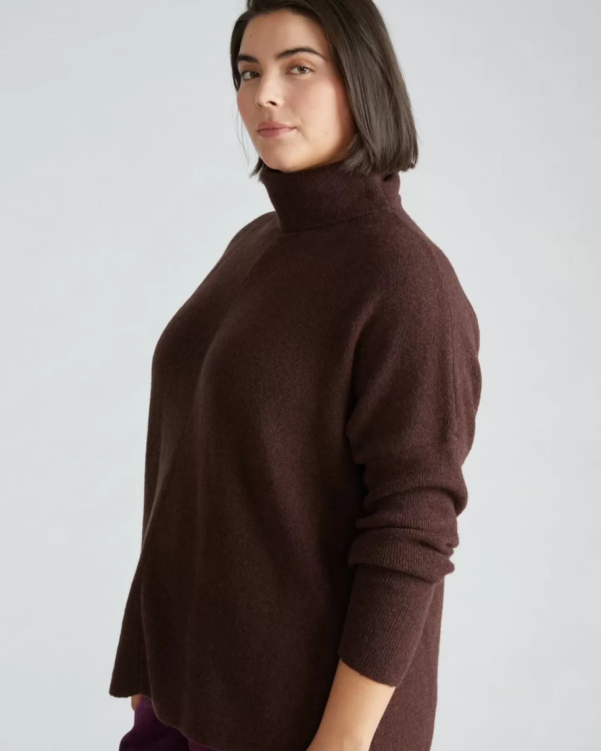 Chevron Eco Blanket Sweater>Universal Standard Shop