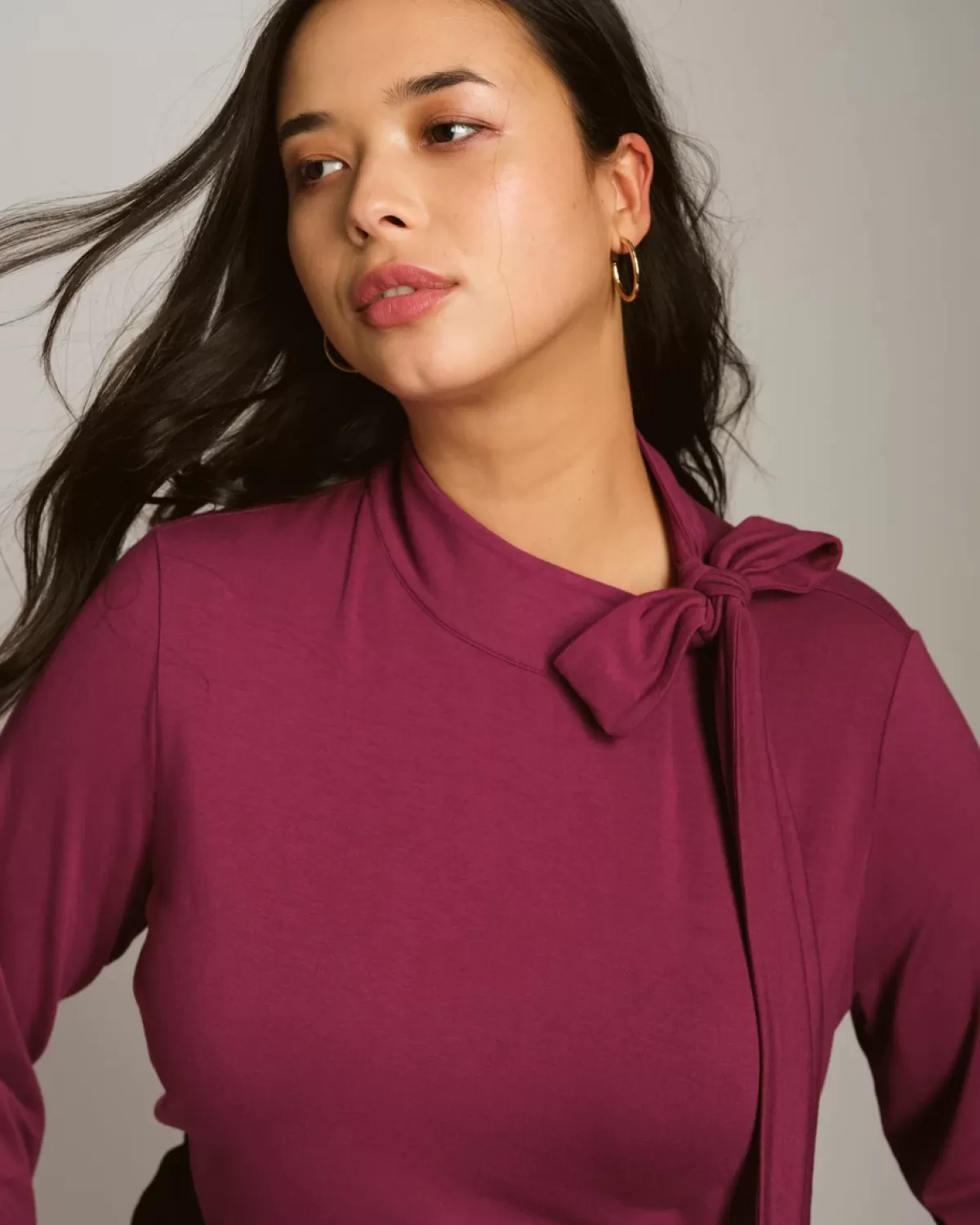 Clara Bow Liquid Jersey Top>Universal Standard Best Sale