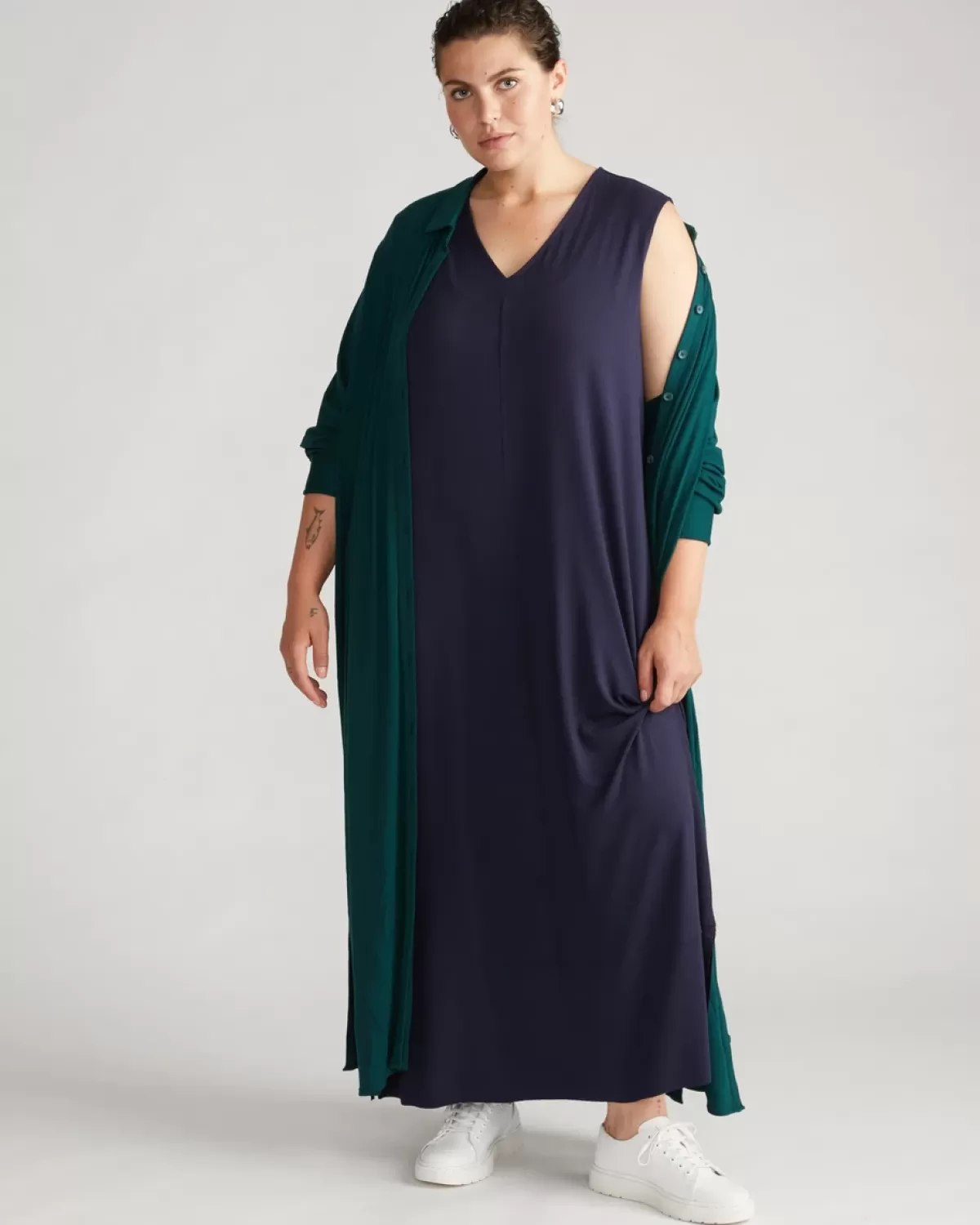 Claremont Liquid Jersey Sheath Dress>Universal Standard Discount