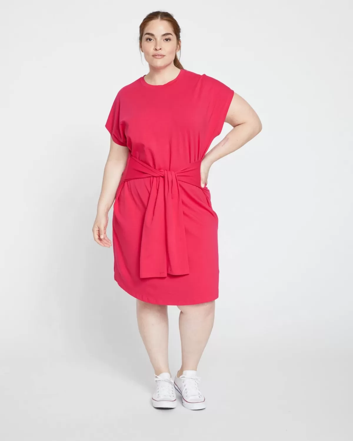 Classic Jersey Tie Dress>Universal Standard New