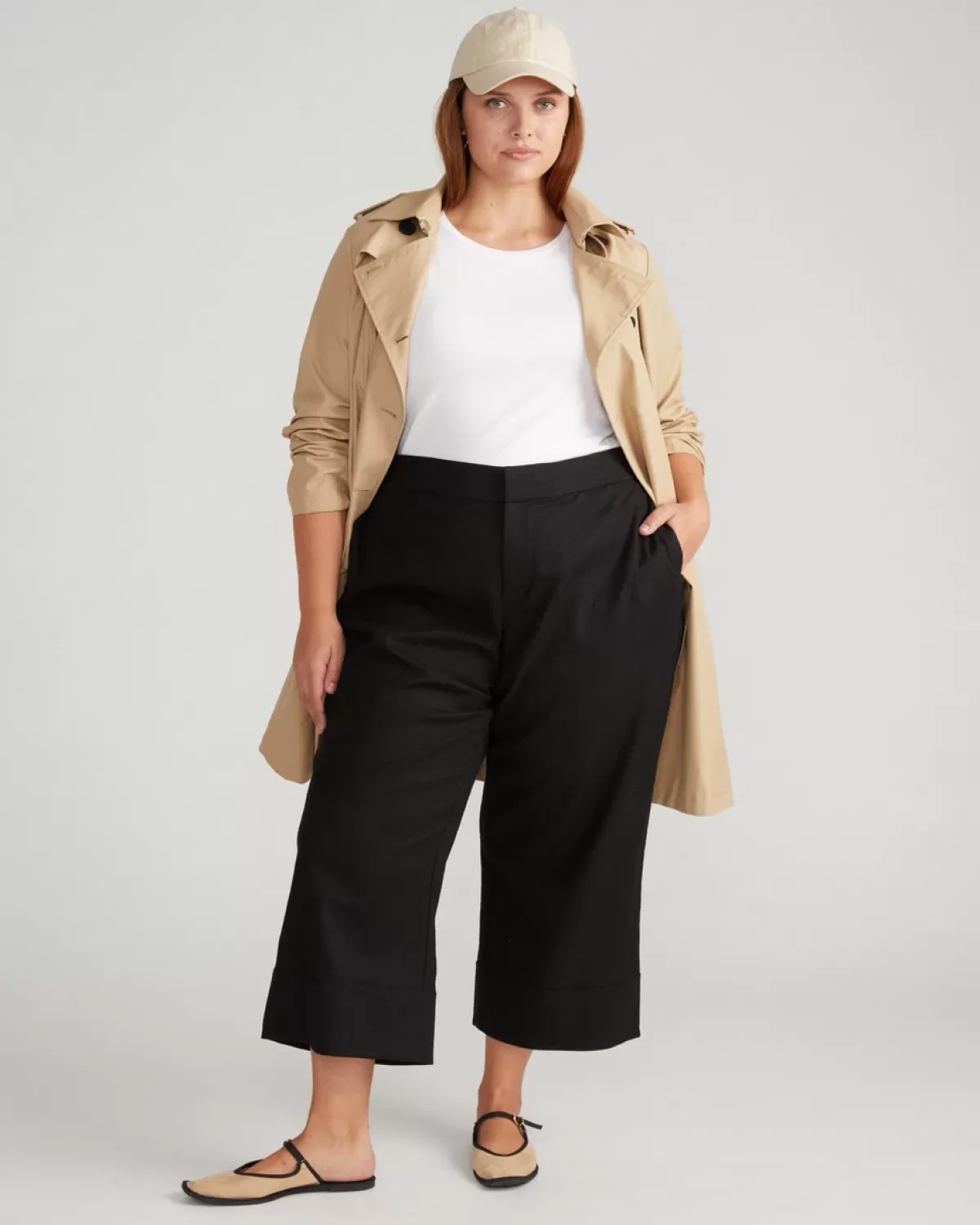 Courtyard Linen Capris>Universal Standard Shop