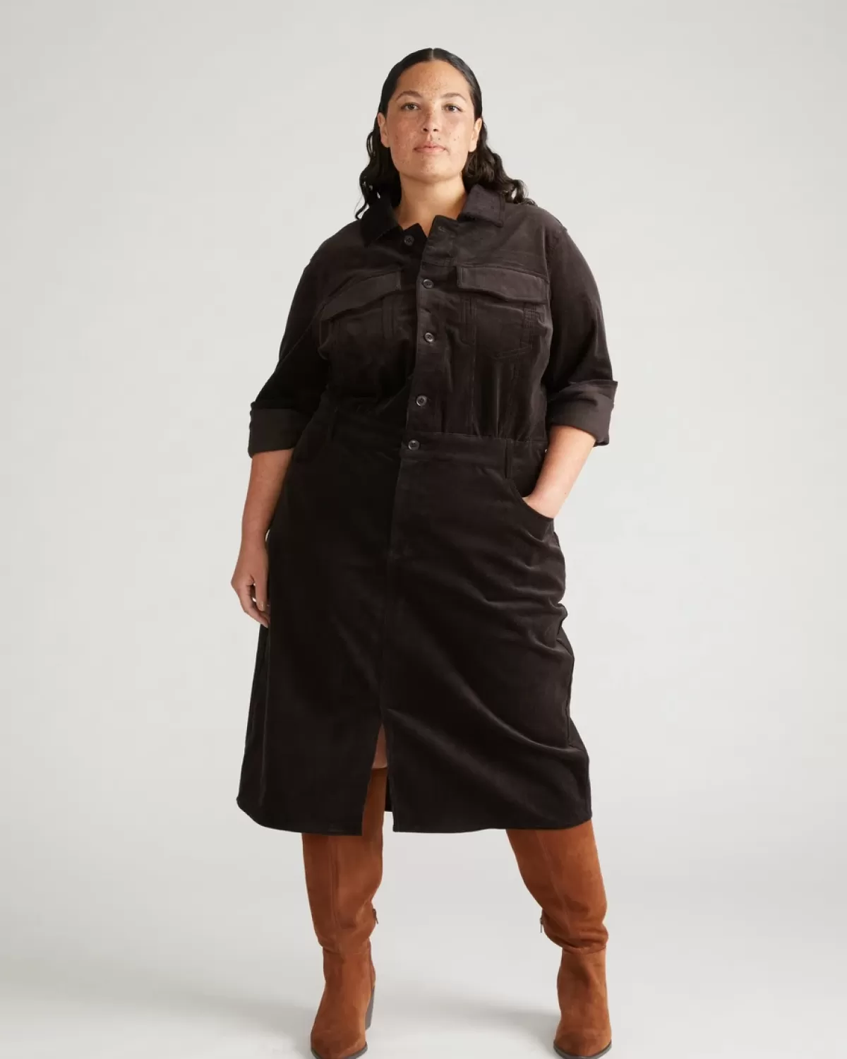 Dakota Corduroy Dress>Universal Standard Flash Sale