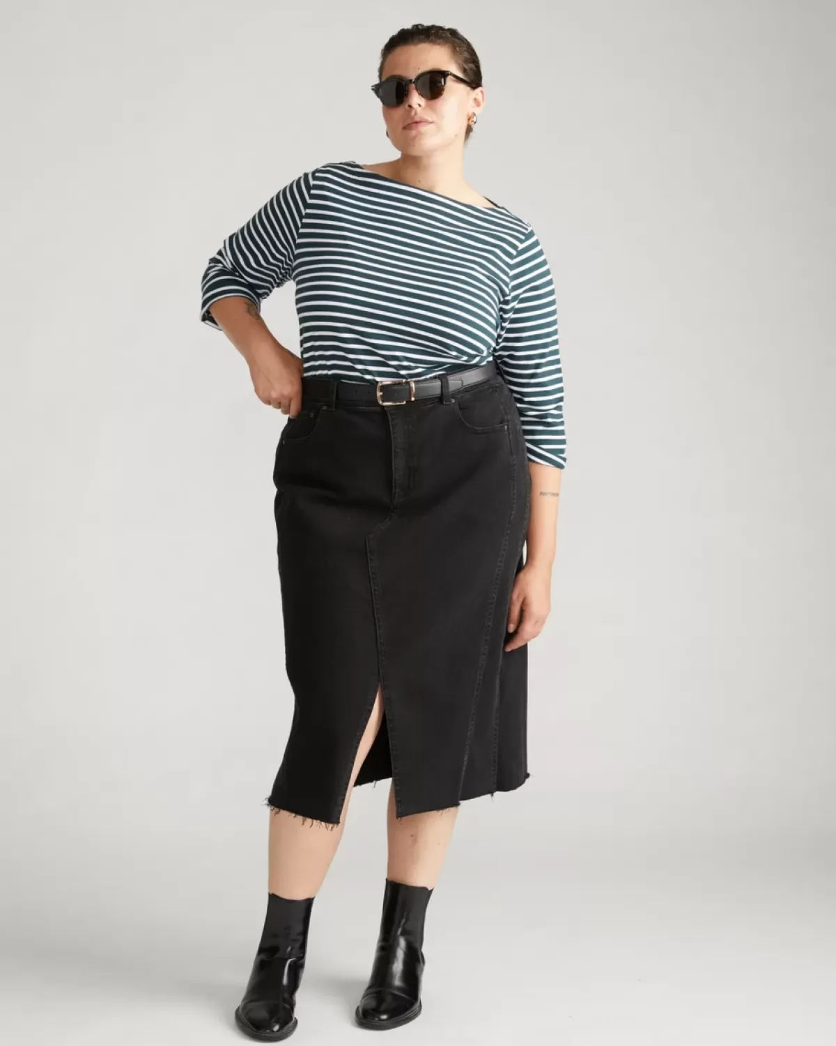 Dakota Denim Skirt>Universal Standard Shop
