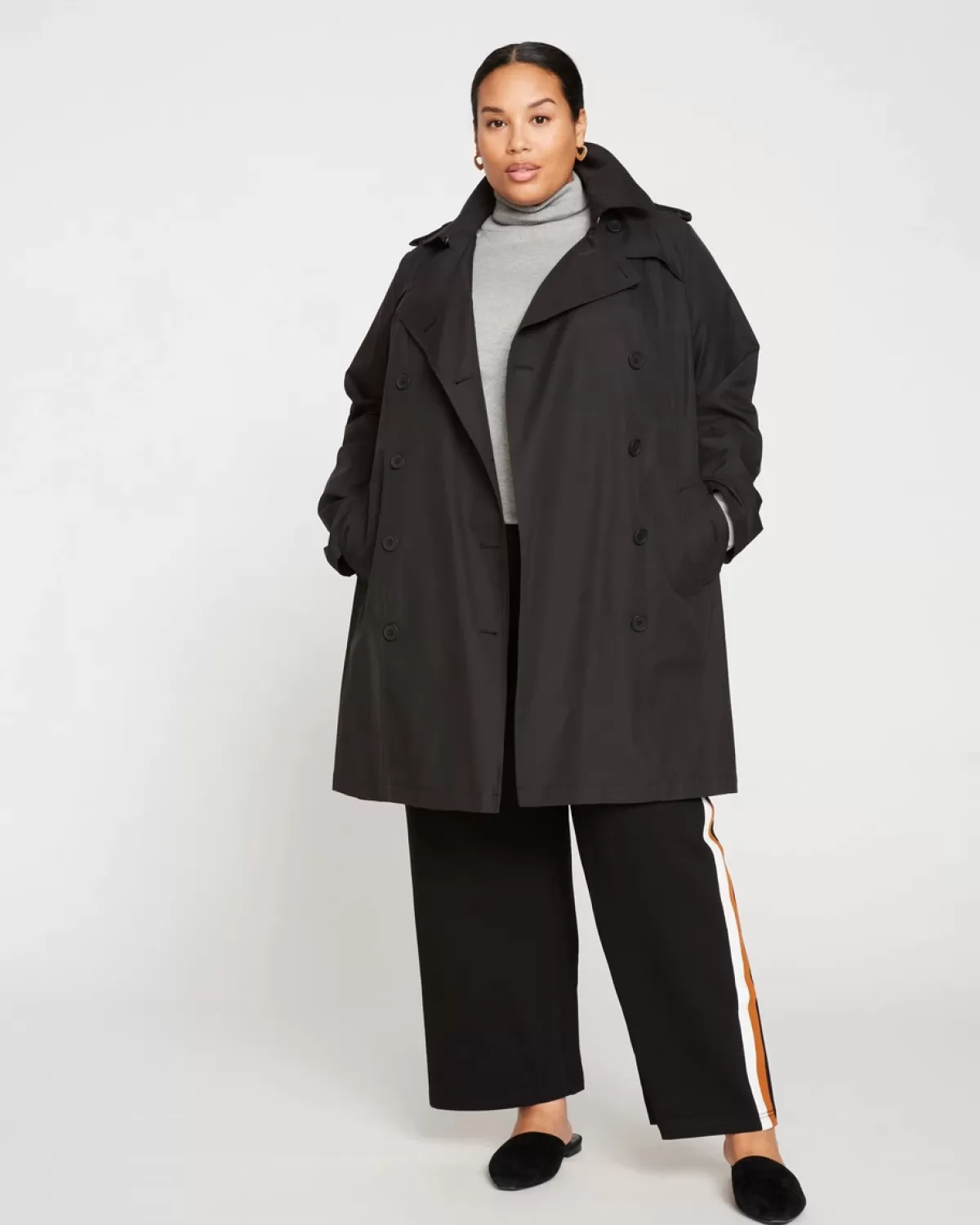 Derjon Trench Coat>Universal Standard Cheap