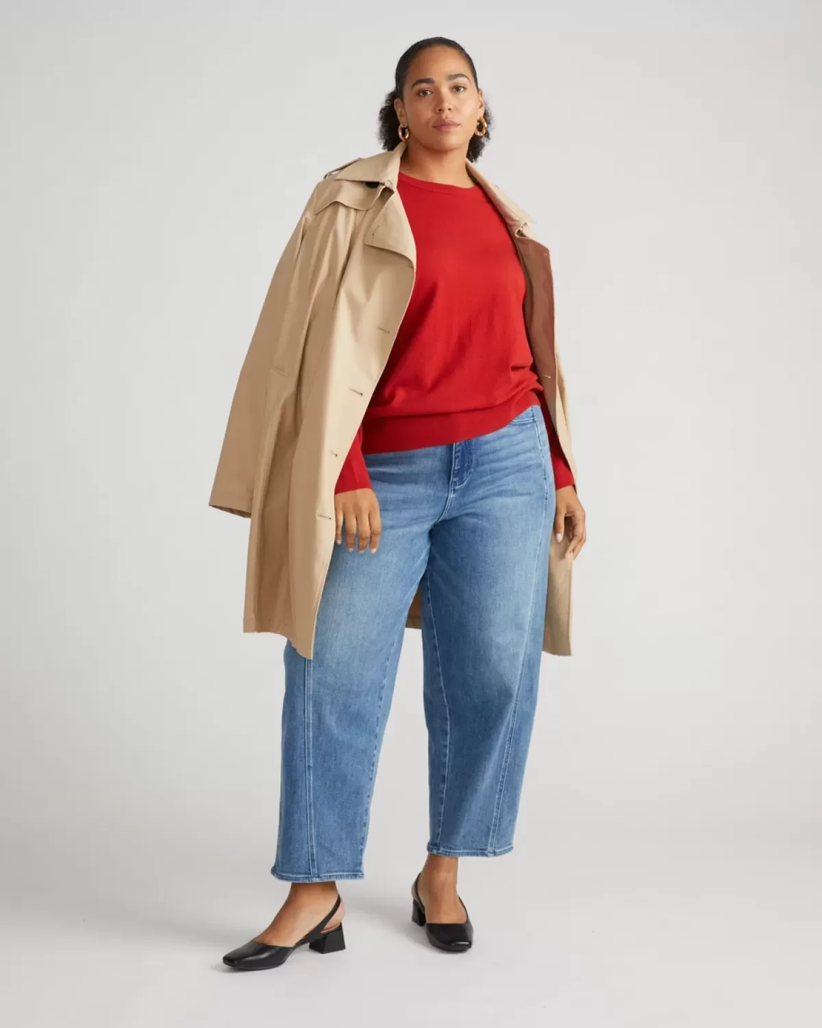 Derjon Trench Coat>Universal Standard Best