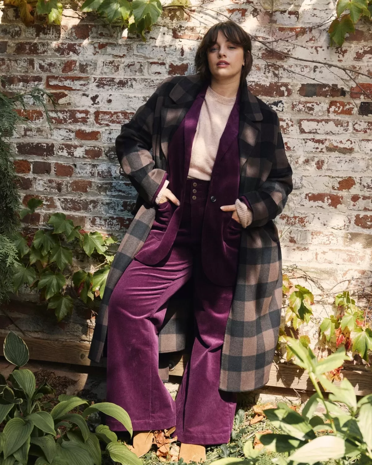 Double Face Luxe Coat>Universal Standard Clearance