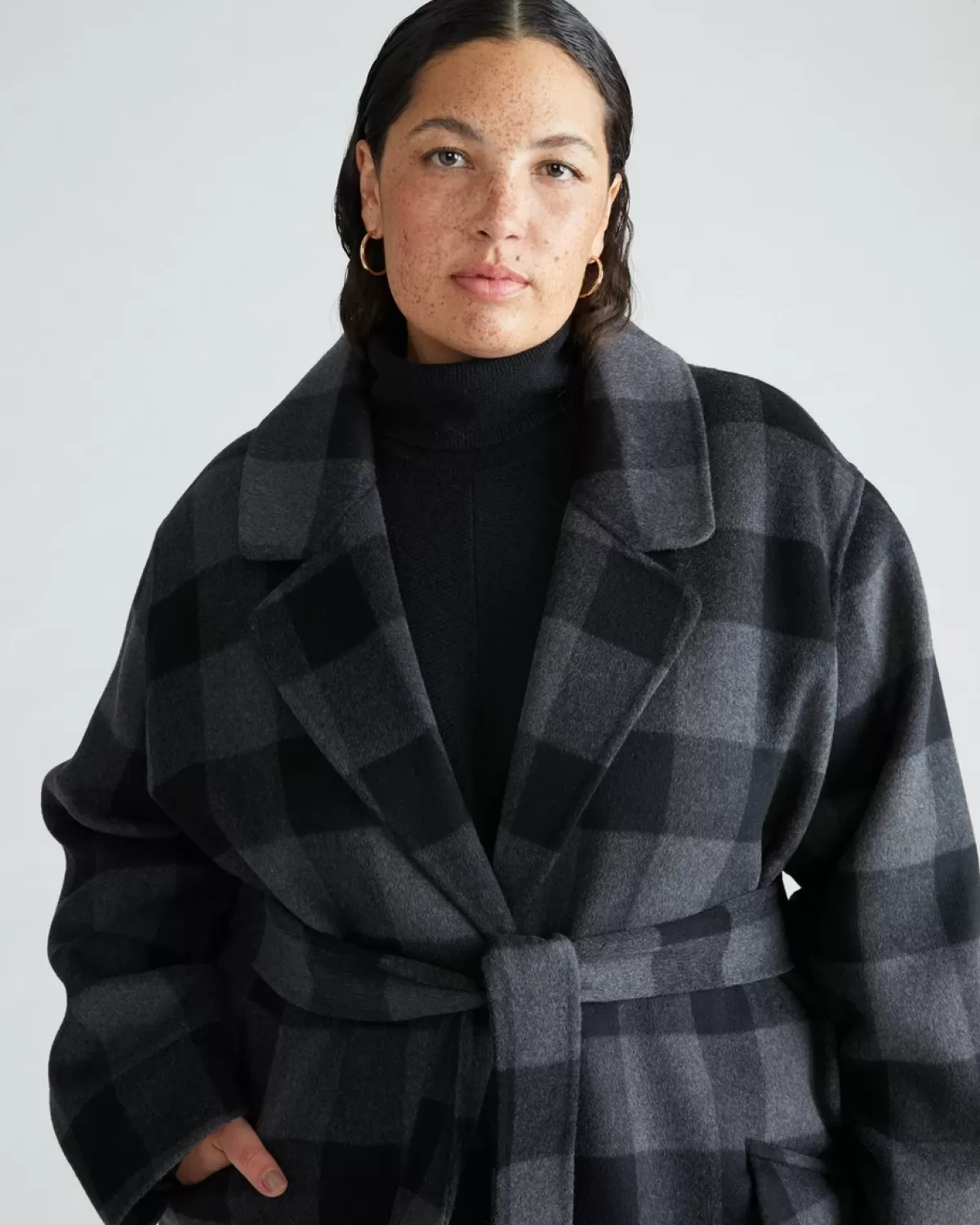 Double Face Luxe Coat>Universal Standard Fashion