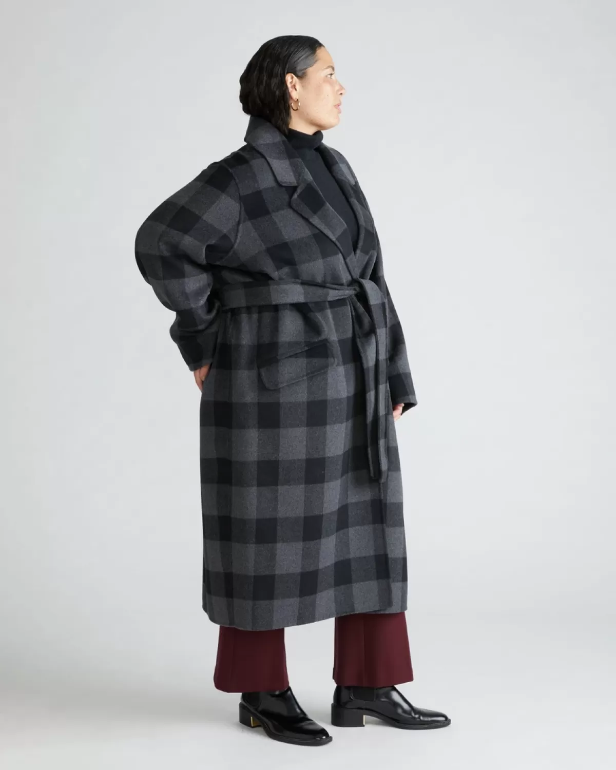 Double Face Luxe Coat>Universal Standard Fashion