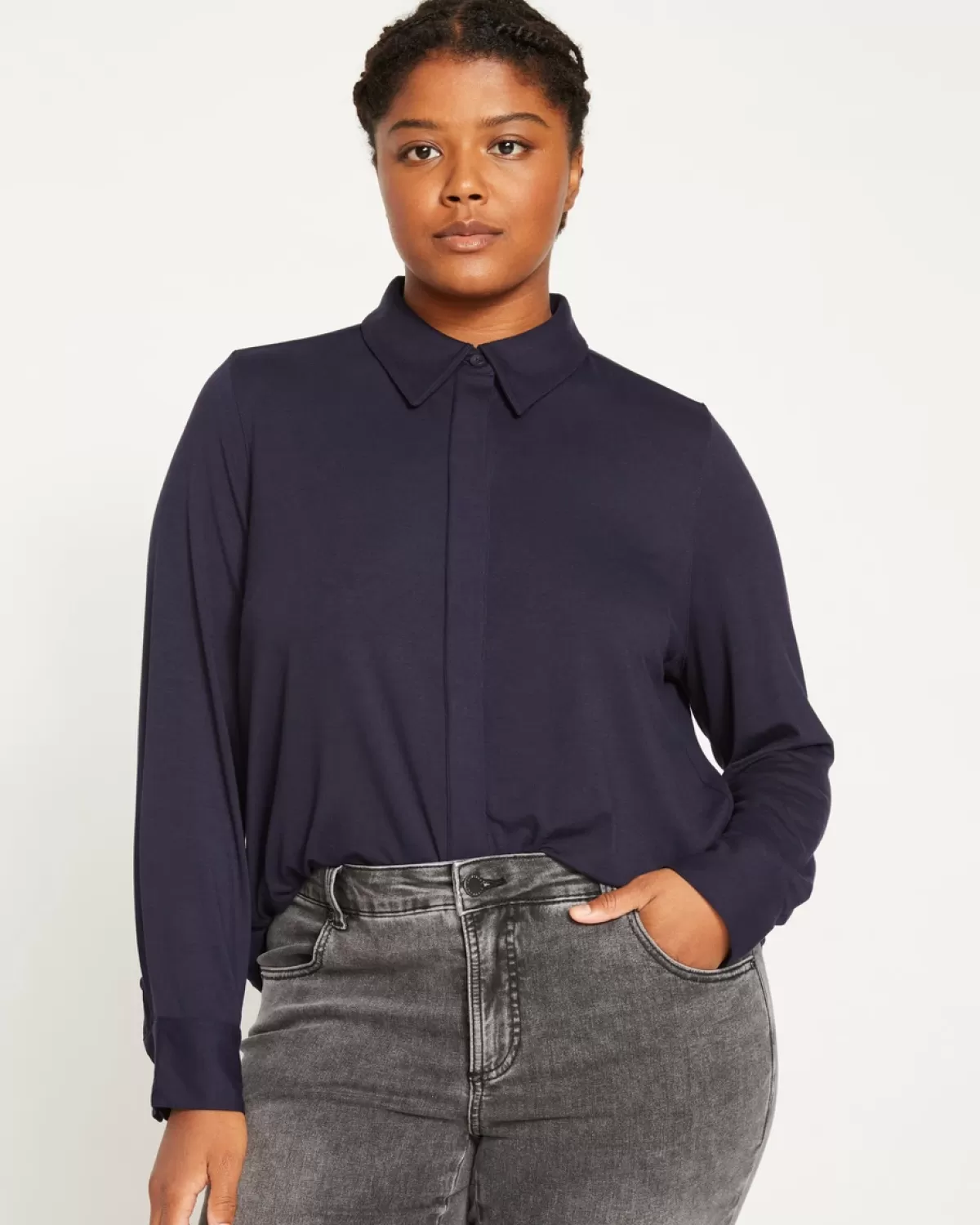 Elbe Liquid Jersey Shirt Classic Fit>Universal Standard Cheap