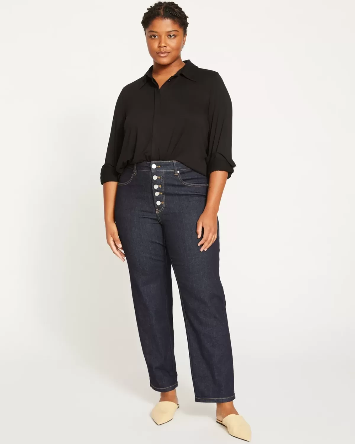 Elbe Liquid Jersey Shirt Classic Fit>Universal Standard Clearance