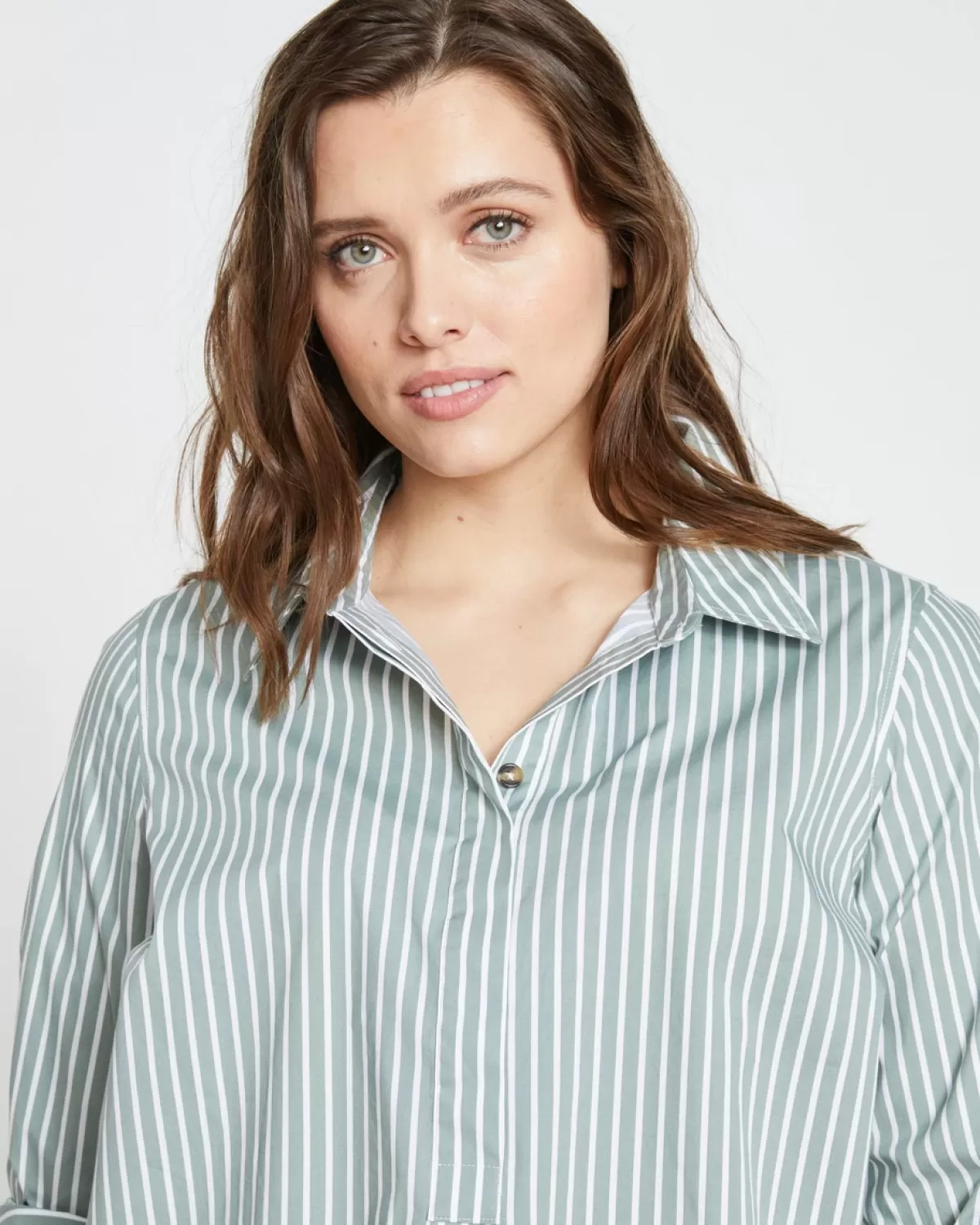 Elbe Popover Stretch Poplin Shirt Classic Fit>Universal Standard Shop