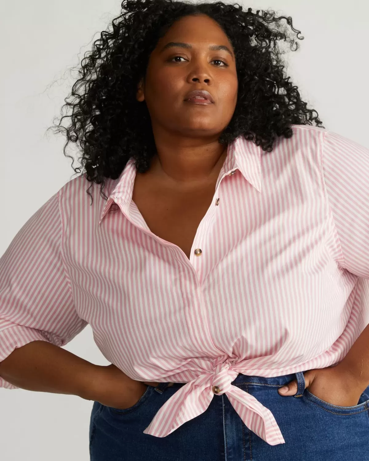 Elbe Popover Stretch Poplin Shirt Classic Fit>Universal Standard Sale