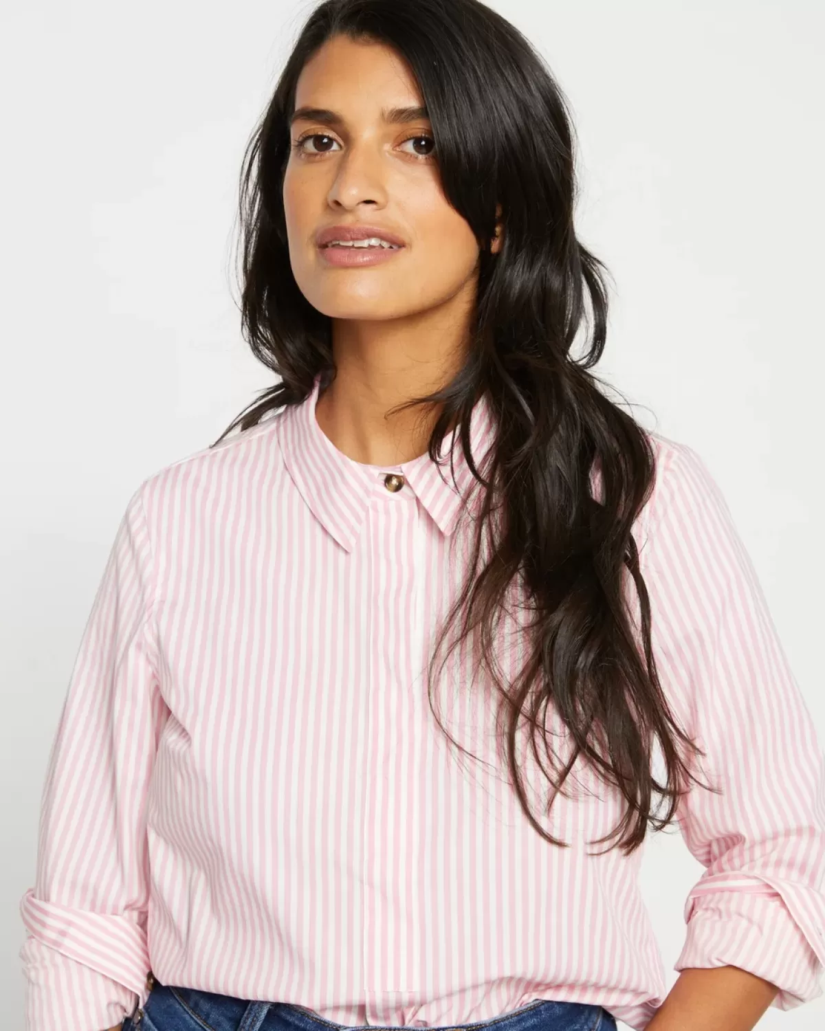 Elbe Popover Stretch Poplin Shirt Classic Fit>Universal Standard Sale