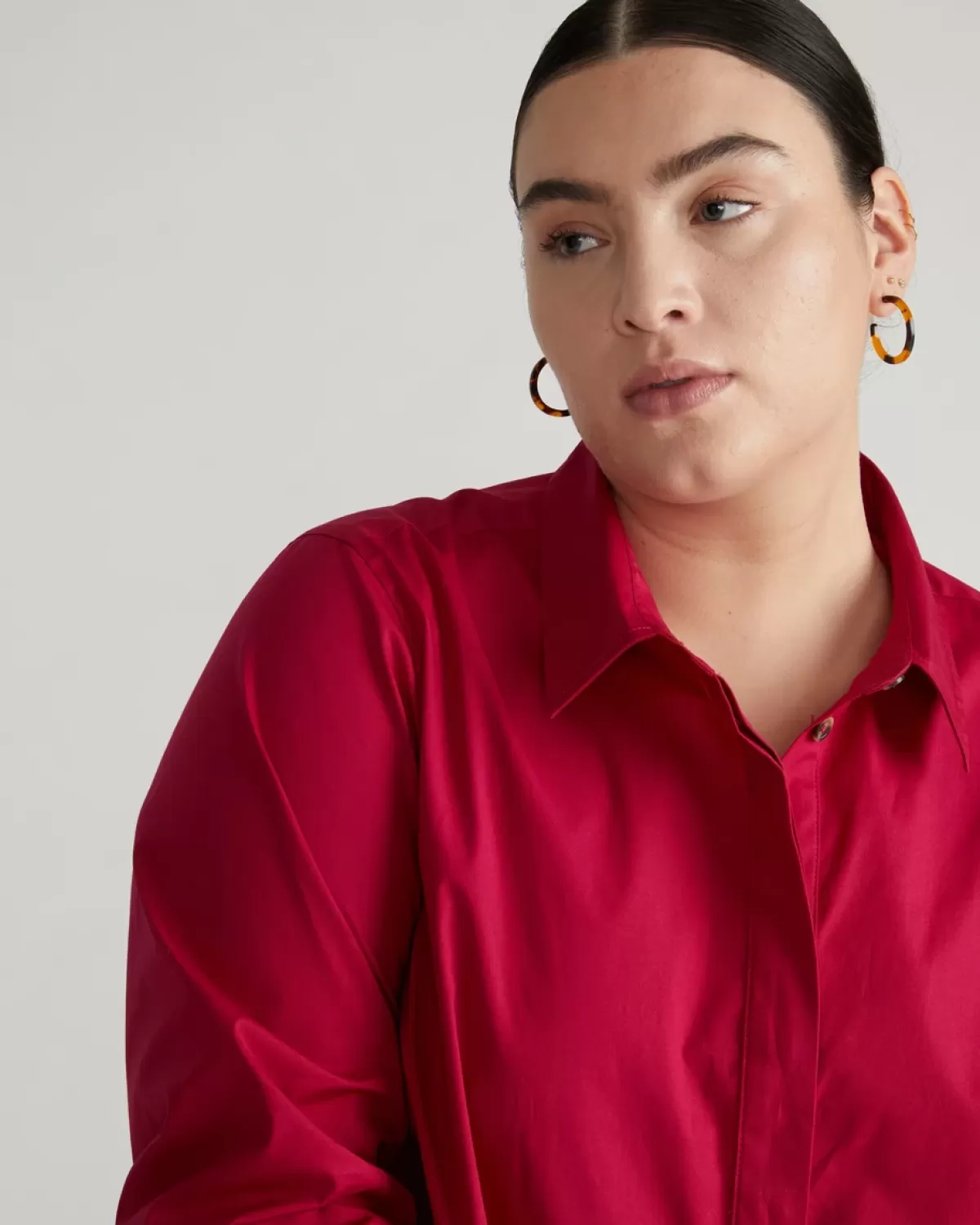 Elbe Popover Stretch Poplin Shirt Classic Fit>Universal Standard Store