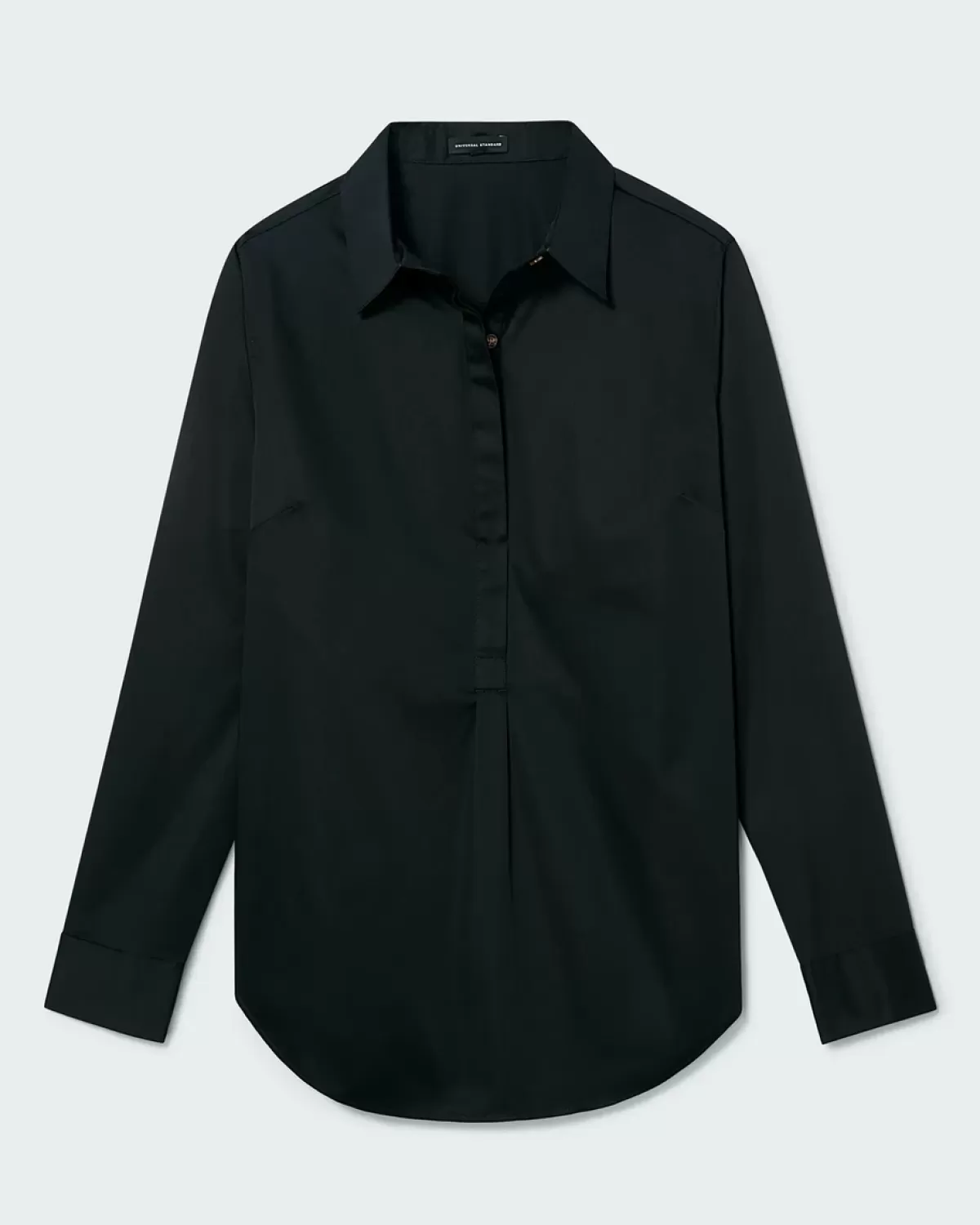Elbe Popover Stretch Poplin Shirt Petite Fit>Universal Standard Shop