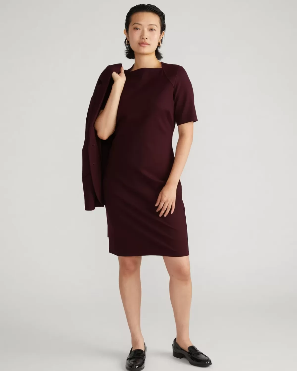 Envelope Neck Ponte Dress>Universal Standard Discount