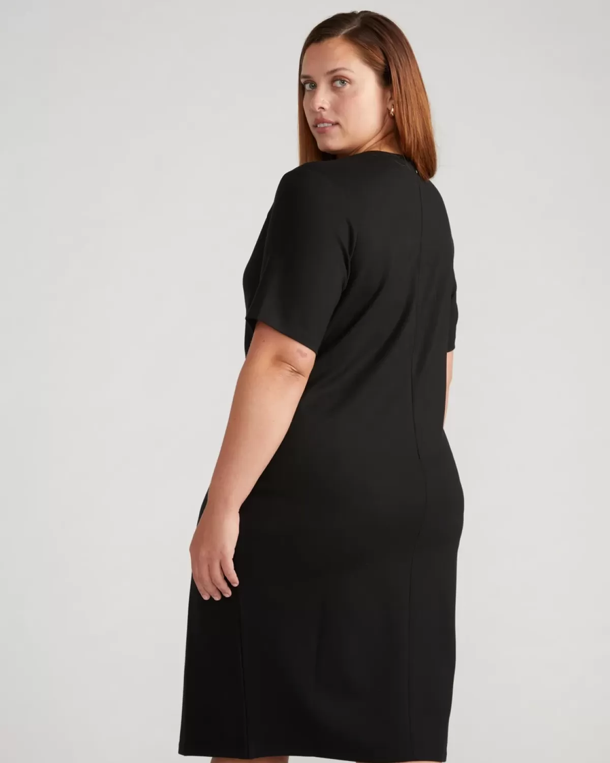 Envelope Neck Ponte Dress>Universal Standard New