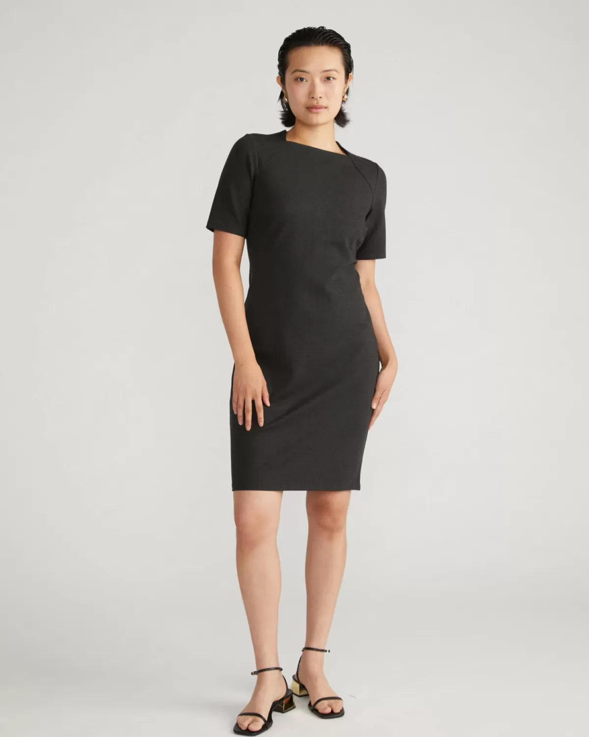 Envelope Neck Ponte Dress>Universal Standard Outlet