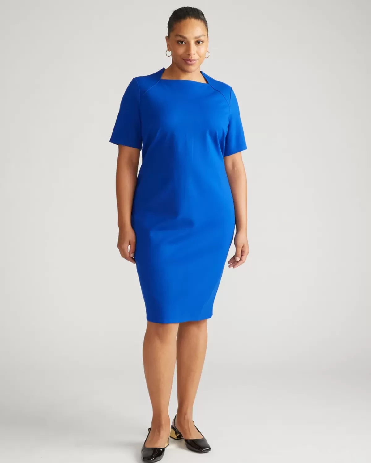 Envelope Neck Ponte Dress>Universal Standard Store