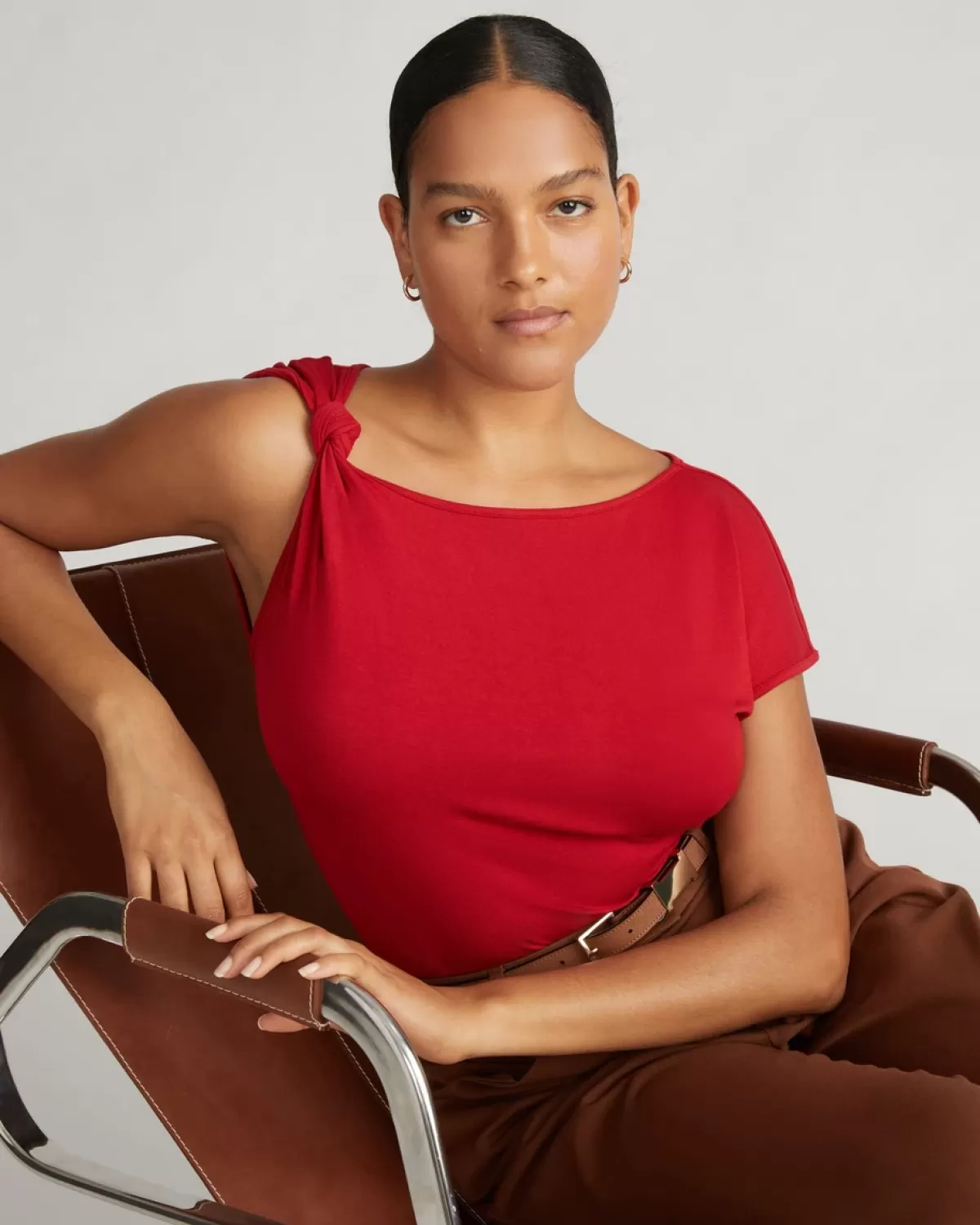 Estella Liquid Jersey Knot Tank>Universal Standard Hot