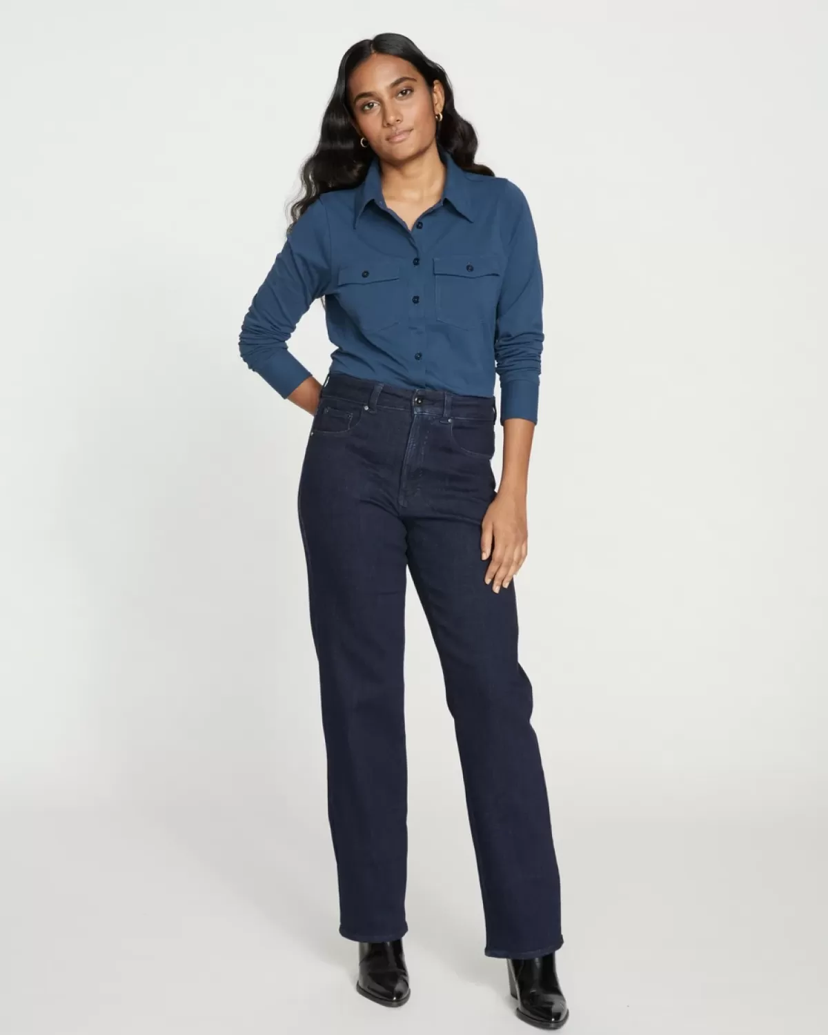 Etta High Rise Straight Leg Jeans 31 Inch>Universal Standard Cheap