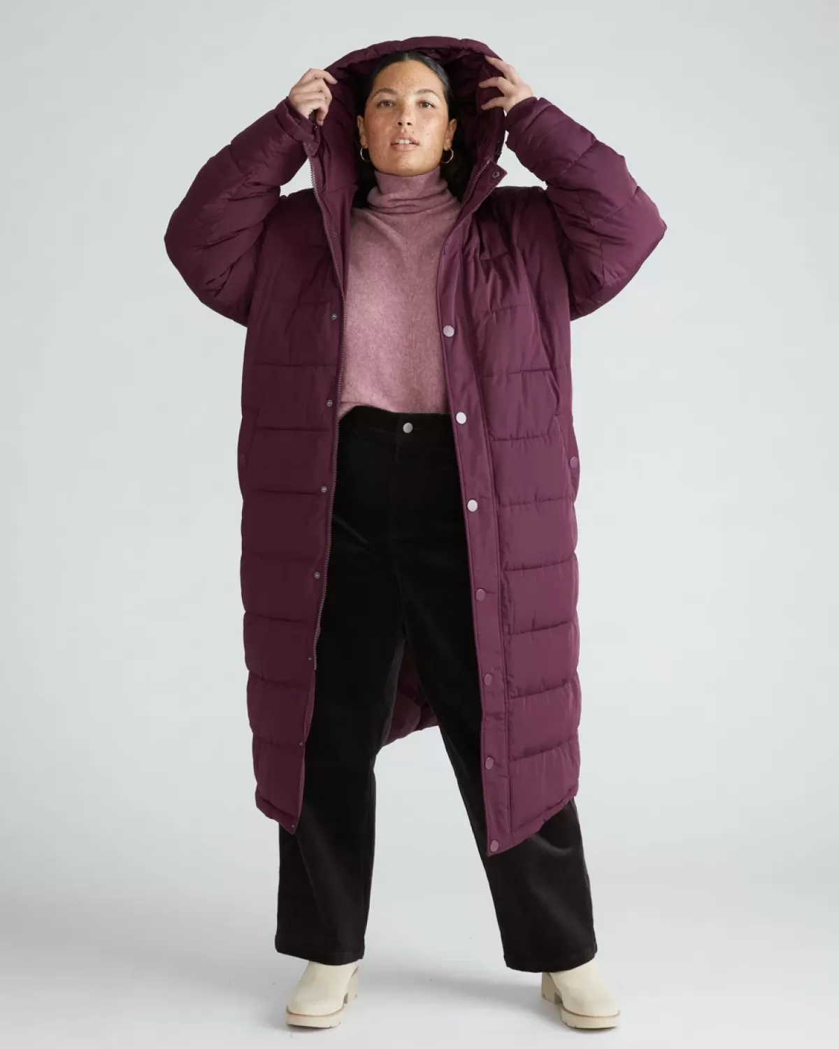 Everest Long Hooded Puffer 2>Universal Standard Clearance