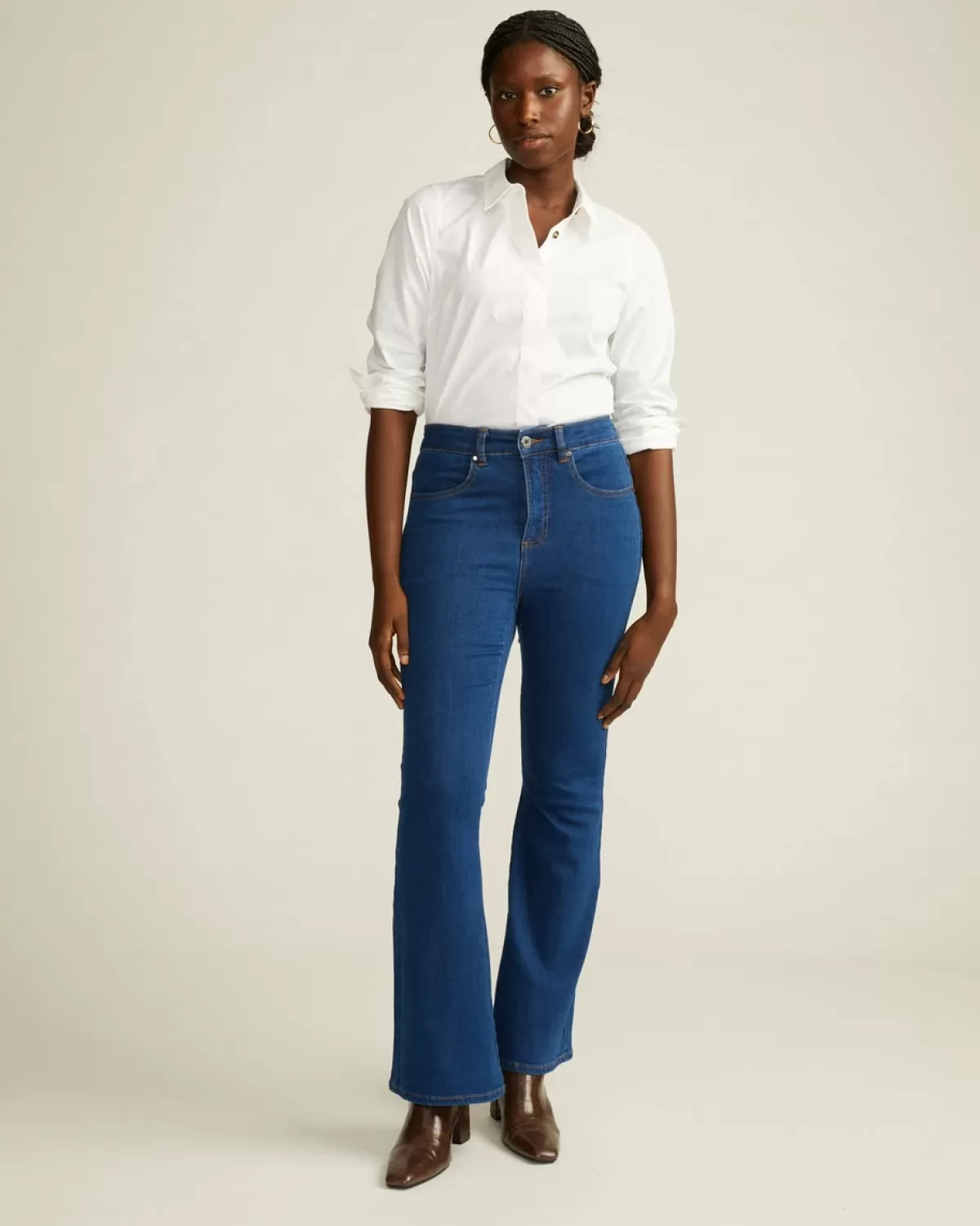 Farrah High Rise Flared Jeans>Universal Standard New