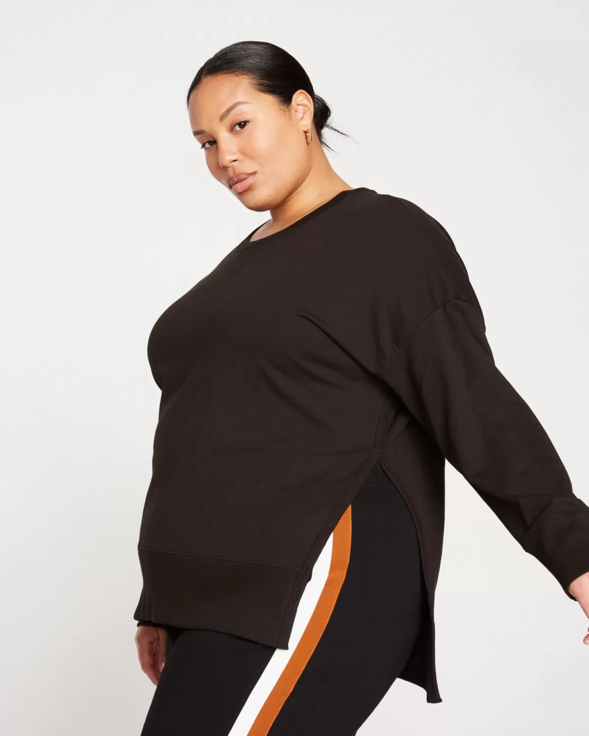 Fiona Side Slit Sweatshirt>Universal Standard New