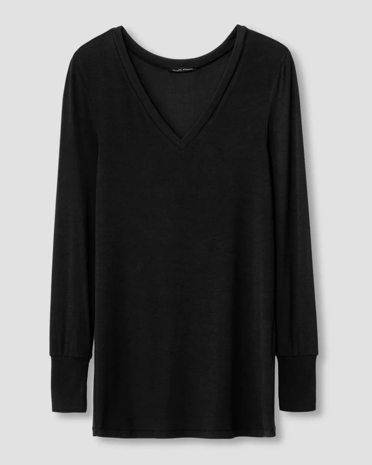 Foundation Long Sleeve V-Neck Tee>Universal Standard Fashion